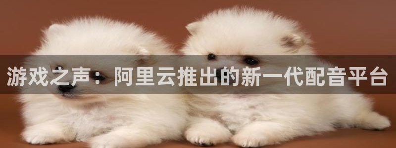 长征娱乐什么意思：游戏之声：阿里云推出的新一代配音平台