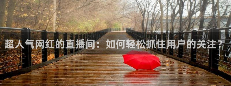 nba直播在线观看免费黑白体育：超人气网红的直播间：如何轻松抓住用户的关注？